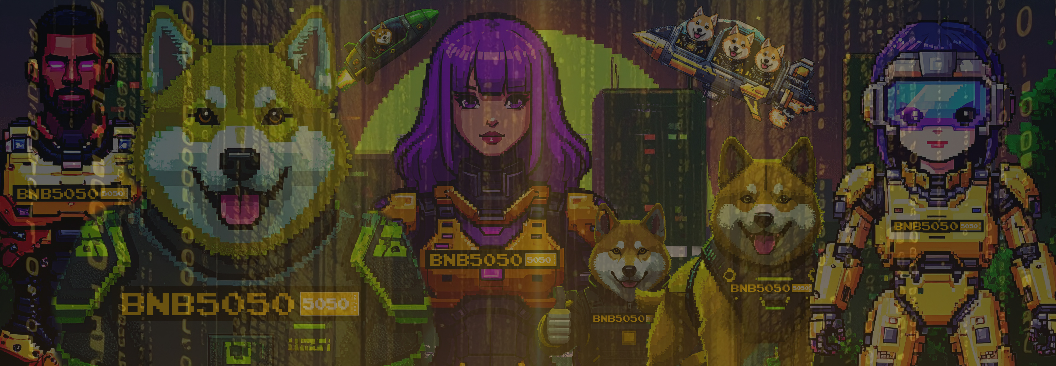 BNB5050 Web3 Raffles Background